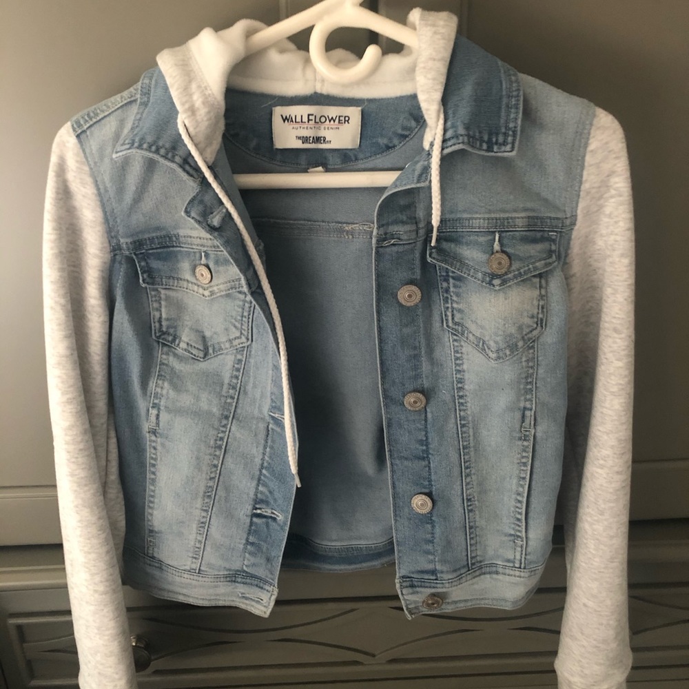 Wallflower Denim Jacket NWOT